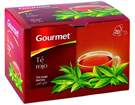 Marca Blanca - Gourmet Té Rojo, 20 Bolsitas