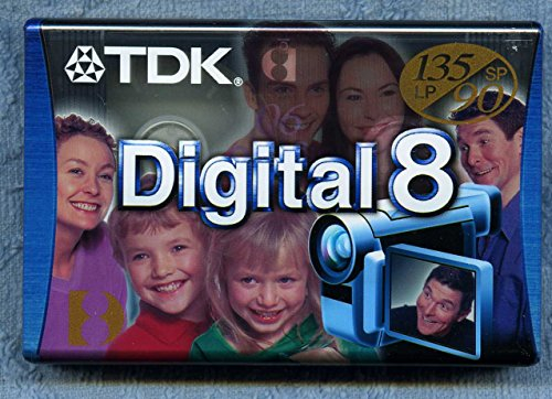 TDK D 8-90 Video Cassette - Confezione da 1