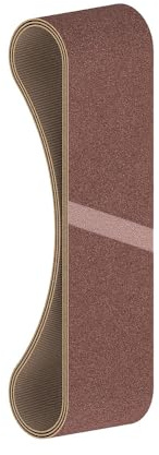 Bosch 3x PRO X440 Schleifband, 75 x 610 mm, G150, 3-tlg. | für Farbe auf Holz, Körnung 150, Professional Zubehör Bandschleifer