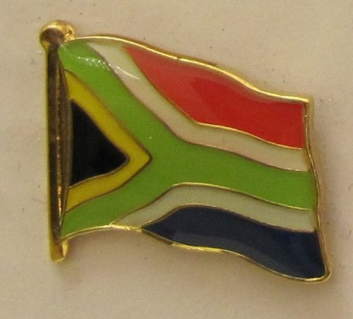 Süd Afrika Pin Anstecker Flagge Fahne Nationalflagge Südafrika Flaggenpin Badge Button Flaggen Clip Anstecknadel
