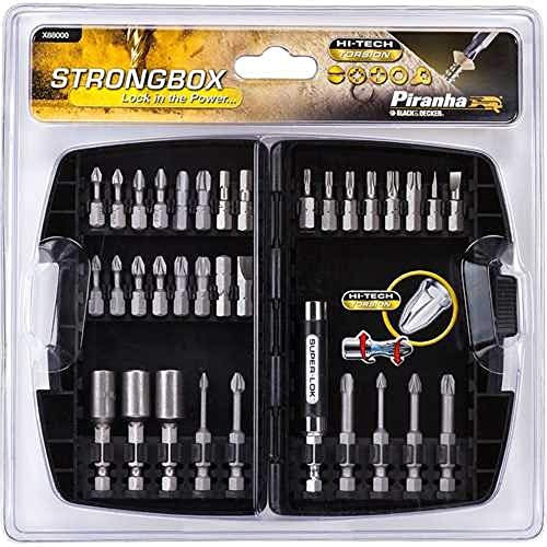 Black+Decker X88000-XJ - Piranha Fuerte Destornillador Bit Set