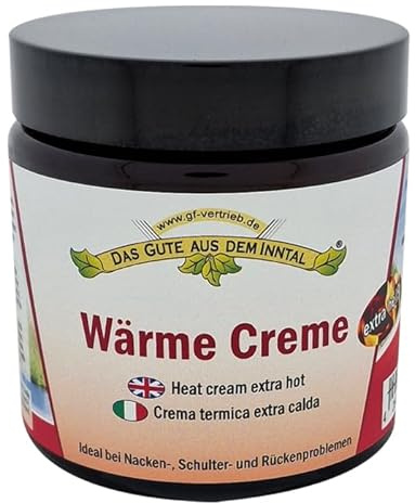 Wärme Creme extra heiß 110 ml im Glastiegel
