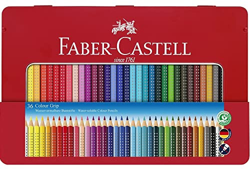 FABERCASTELL DreikantBuntstifte Colour GRIP, 36er Etui [Audio CD]