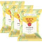Burt's Bees White Tea Face Wipes, for All Skin Types, Hydrating Makeup Remover & Facial Cleansing Towelettes, 30 Ct. (3-Pack)