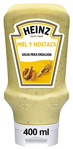 Heinz, Assaisonnement Salade au Miel et à la Moutarde, Sauce Salade au Miel et à la Moutarde, 405 gr