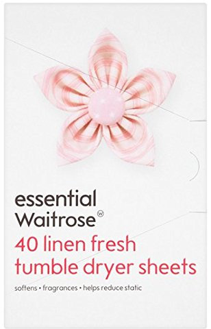 Waitrose Feuilles fraîches Sèche Linge Essentiels 40 par Paquet