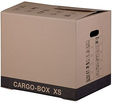 smartboxpro Umzugskarton ´CARGOBOX XS´, braun 222105010