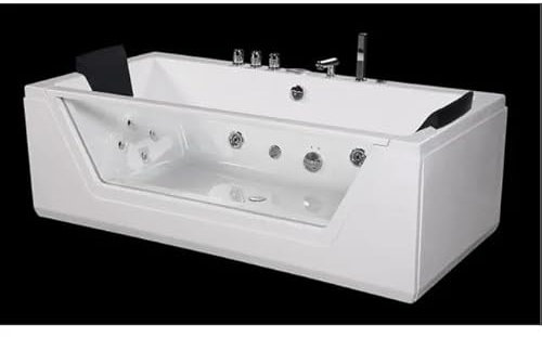 Bagno Italia Vasca da bagno Idromassaggio da 185x90 cm due posti 10 idrogetti cromoterapia bluetooth