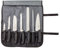 Mercer Culinary Millennia 8-Piece Knife Roll Set, Stainless Steel, 40x15x7 cm, Silver