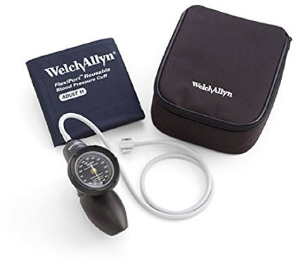 Welch Allyn DS58-11 Gauge with Durable FlexiPort Cuff and Nylon Zipper Case, Adult