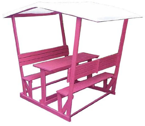 Promadino Kinderpavillon Anna mit weißem Dach