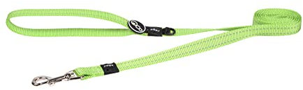 Rogz Utility Hundeleine, reflektierend, Größe M, 1,8 m, 5/8 Medium, grün