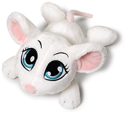 Nici 37768 - Sweethearts Maus, Plüschtier, 25 cm, weiß
