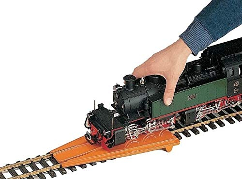 LGB – Aufgleisgerät – L10020, Aufgleishilfe für Spur G Gartenbahn, kinderleichtes Aufgleisen, Zubehör, Spur G