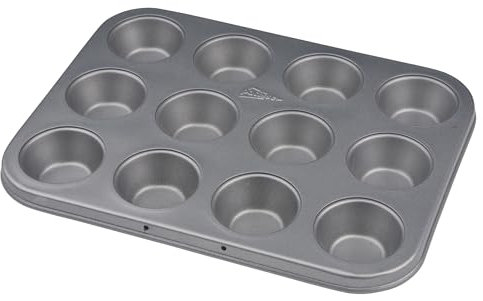 Patisse Silver-Top Mini Muffin Backblech mit 12 Mulden