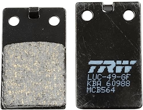 TRW MCB564 Organic Allround Bremsbelagsatz für Benelli Motorcycles SPRING 1992-1995 Hinterachse und andere Motorräder