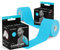 Kintex 2 Rollen Kinesiologie Tape Classic, 5 cm x 5 m, hautfreundliches & wasserfestes Kinesiologie Tape, Physio Tape, Medizinisches Tape (Blau)