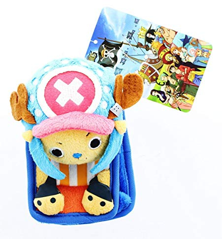 One Piece Plush Phone Case Chopper (Kyun Version, Closed Mouth)