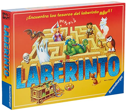 Ravensburger - Laberinto Mágico, Juego de Mesas para Niños 7 Años, Regalos Para Niños a Partir de 7 Años, Juegos de Mesa Familia, Versión en Español