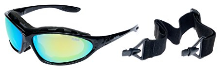Ravs Schutzbrille Sportbrille Sport Sonnenbrille Kontrastverstärkt für Allwetter geeignet