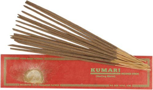 GURU SHOP Handmade Räucherstäbchen aus Nepal, Himalayan Flower Incense - Kumari, 22x5x0 cm