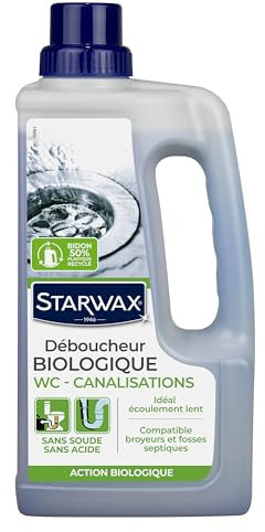 Starwax deboucheur orgánico líquido 1L 652