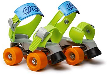 GIOCA Jet Rollschuhe 4 Rollen grün Gr. 34-40