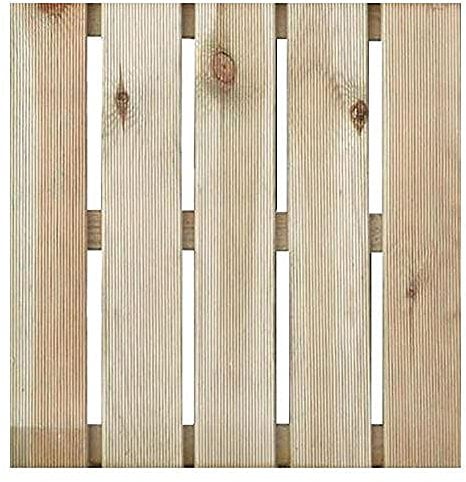 LOSETA MADERA PINO RAYADAS TANE 50X50