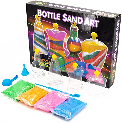 Bastel- und Aktivitäts-Set für Kinder, Kreative Kids Bottle Sand Art