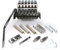 Floyd Rose 0385-048 Special Series Tremolo-Steg mit R2BN Mutter Black Nickel