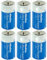 Alkali Batteries Baby C LR14 HQ-ALK-C-01-06 - Height: 49.5 mm Diameter: 25.5 mm - Pack of 6