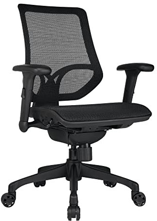 WORKPRO Bürostuhl, Netzstoff, Schwarz