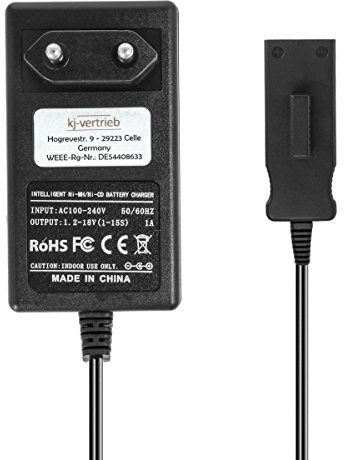 Ladegerät kompatibel mit Gardena Ni-Mh/Ni-CD Werkzeug-Akkus SmallCut 300 Accu, 8834-20 - 1.2V-18V 1-1.5A