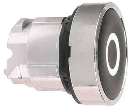 Schneider Electric ZB4BA232 Pushbutton Head, Black Flush Pushbutton Head Ø22 Spring Return O, Part Number