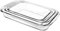 Ibili 480700 - Set 3 Fuente Horno Rectangular Kristall