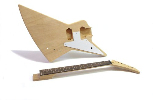 E-Gitarren-Bausatz/Guitar DIY Kit ML-Factory Explorer-Style II Custom Mahagoni