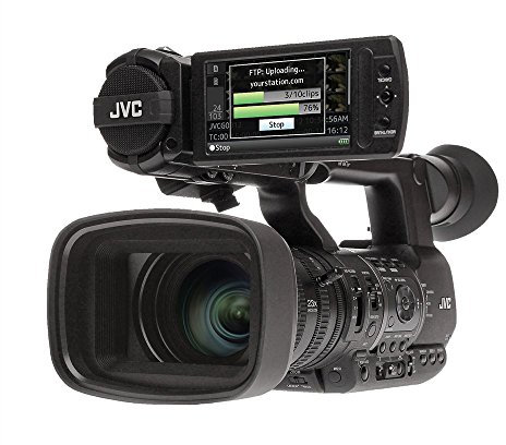 JVC - Gy-hm650e Camcorder - Fotocamera su schede SDXC, SDHC + WiFi/MXF/FTP/GPS