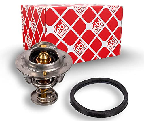 febi bilstein 24998 Thermostat mit Dichtring, 1 Stück | Kompatibel mit: MITSUBISHI LANCER CARGO Kasten/Kombi, LANCER VII, LANCER VII Kombi, SPACE STAR Großraumlimousine