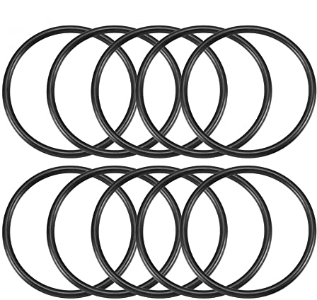 sourcing map 10Stk.Nitrilkautschuk-O-Ringe 68 mm AD 60 mm ID 4 mm Breite metrische Dichtung