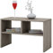 VCM Holz Beistelltisch | Couchtisch schlicht | Maße ca. H. 40 x B. 63 x T. 30 cm | Wohnzimmertisch | Kaffeetisch - Nachto S