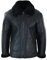 UCF Herren Lederjacke 100% Echtleder Schaffell Reißverschluss Piloten Stil Schafsleder Jacke