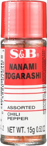 S&B - Nanami Togarashi (Assorted Chili Pepper) 0.52 Oz.