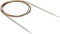 Addi Rundstricknadel, Messing, 5.5/120cm, 5,5/120 cm
