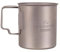 Lifeventure Titanium Mug With Folding Handle - Ultra Lightweight Cup Ideal For Camping Or Travel