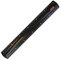 Brunnen 104973090 Lineal (für Schule und Büro Colour Code, 30 cm, mit Griffmulde, für Links- und Rechthänder) schwarz / onyx