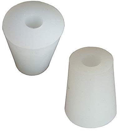 Bouchon en silicone de qualité alimentaire doté d’un trou pour la fermentation du vin 3#-14# 5#