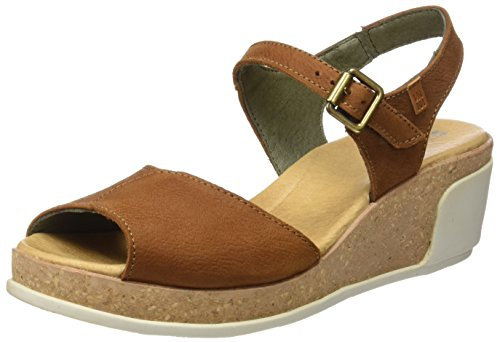 El Naturalista N5000 Leaves Sandales Bout Ouvert Femme Marron Wood 40 EU