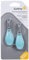 Safety 1st Fold-Up Nail Clipper, Arctic Blue, 2-Count by Safety 1st