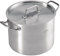 Kuhn Rikon Montreux Stainless Steel Casserole Pot with Lid, Silver, 24 cm/6 Litre