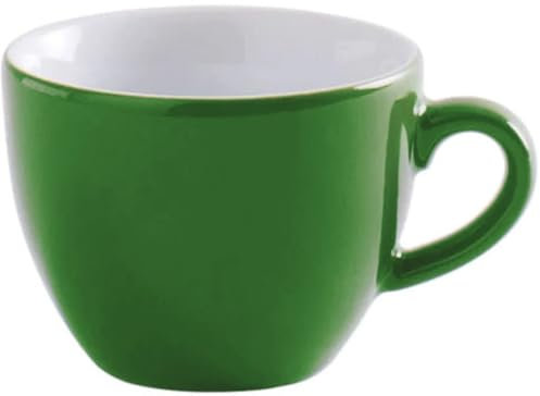 KAHLA 204715A69274C Pronto Colore Espresso-Obertasse 0,08 l smaragd green|dunkelgrüne Espressotasse aus Porzellan